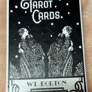 Black and White Tarot Cards by WT Horton